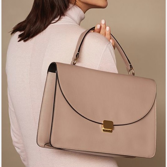 Cuyana Top Handle Bag Blush Pink Business Career - Picture 1 of 13
